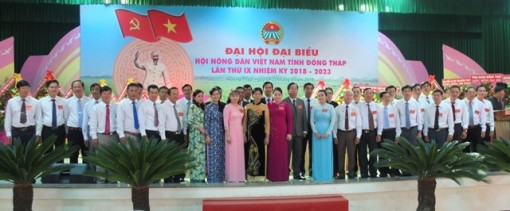 Đại hội đại biểu Hội Nông dân tỉnh Đồng Tháp lần thứ IX, nhiệm kỳ 2018 - 2023 thành công tốt đẹp