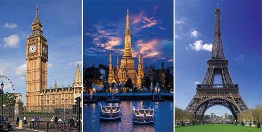 Bangkok, London, Paris dẫn đầu các thành phố du lịch toàn cầu