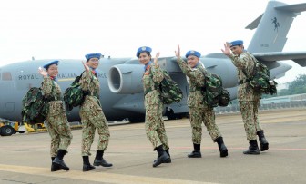 Lực lượng gìn giữ hòa bình Việt Nam 'rắn rỏi' lên đường đi làm nhiệm vụ