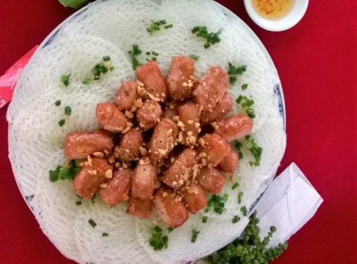 Độc đáo bánh hỏi mặt võng Cần Thơ