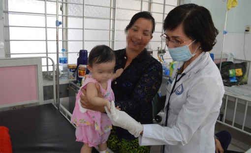 Tiền Giang: Số ca mắc bệnh tay - chân - miệng tăng cao