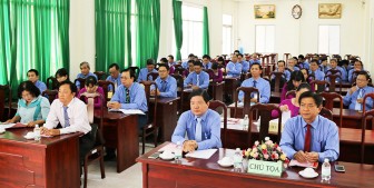 Trường Chính trị Tôn Đức Thắng, Đại học An Giang: Hội nghị giữa nhiệm kỳ thực hiện Nghị quyết Đại hội Đảng