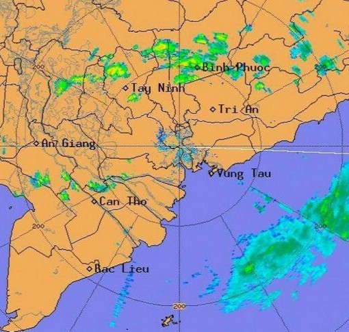 Đề phòng mưa giông chiều tối 3-10