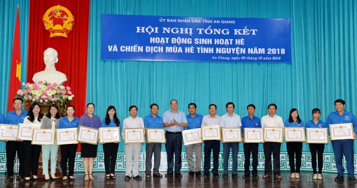Tổng kết sinh hoạt hè năm 2018