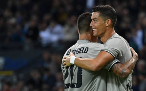 Ronaldo ghi bàn giúp Juventus có ba điểm