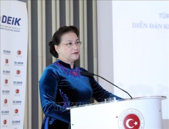 Chủ tịch Quốc hội Nguyễn Thị Kim Ngân dự Diễn đàn Kinh doanh và Đầu tư Thổ Nhĩ Kỳ - Việt Nam