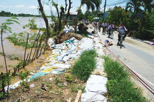Chống sạt lở ở huyện đầu nguồn