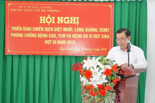 Hậu Giang ra quân thực hiện Chiến dịch phòng, chống bệnh đợt 3