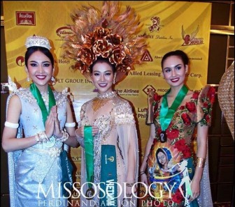 Đại diện Việt Nam thắng phần thi trang phục dân tộc Miss Earth 2018
