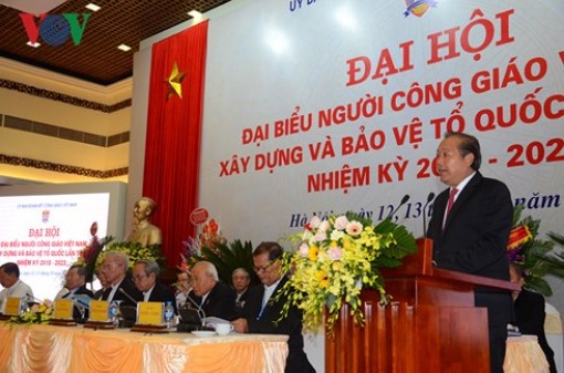 Chính phủ đánh giá cao những đóng góp của đồng bào công giáo