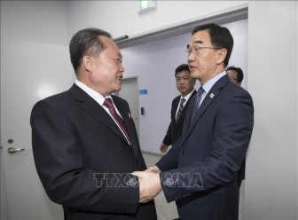 Hàn - Triều đối thoại cấp cao triển khai thỏa thuận tại hội nghị thượng đỉnh