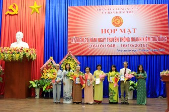 Họp mặt kỷ niệm 70 năm ngày truyền thống ngành Kiểm tra Đảng