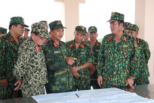 Quân khu 9 kiểm tra công tác chuẩn bị diễn tập khu vực phòng thủ tại tỉnh Sóc Trăng