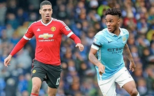 Đại chiến “xanh – đỏ” thành Manchester: Điểm “nóng” Smalling–Sterling