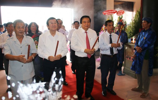 Long An: Kỷ niệm 150 năm Ngày hy sinh Anh hùng dân tộc Nguyễn Trung Trực