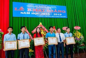 Trường Cao đẳng Nghề An Giang khai giảng năm học 2018- 2019