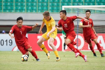 Thua trận thứ 2, Việt Nam chia tay sớm giải U.19 châu Á 2018