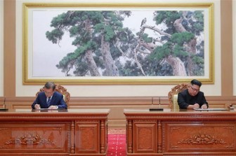 Tổng thống Hàn Quốc phê chuẩn thỏa thuận thượng đỉnh liên Triều