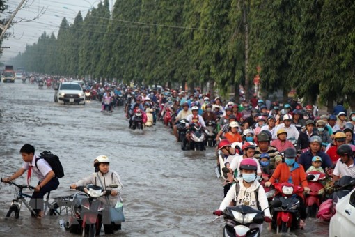 Ngập lụt ở ĐBSCL: Nguyên nhân từ đỉnh triều "lịch sử" 40 năm qua