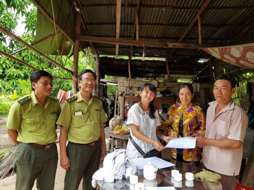 Đem giống cây dược liệu quý về vùng Bảy Núi