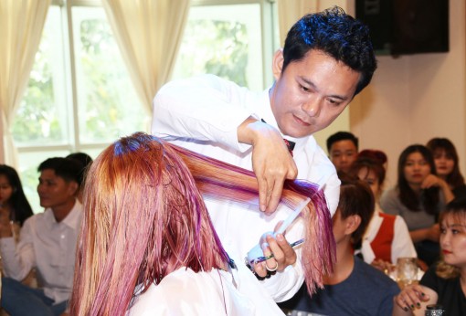 Ngày hội ngành tóc tại Long An