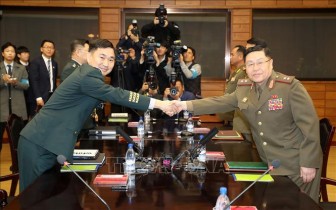 Hai miền Triều Tiên hội đàm quân sự cấp tướng