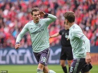 Bundesliga: Bayern Munich trở lại tốp 2, Dortmund đứt mạch thắng