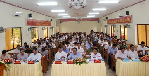 Tri Tôn nỗ lực hoàn thành nghị quyết nhiệm kỳ 2015-2020