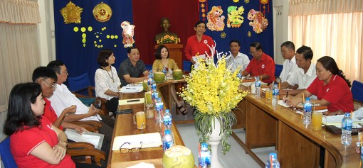 Khảo sát năng lực hoạt động tình nguyện viên Hội Chữ thập đỏ An Giang