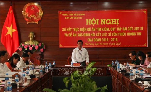 Hậu Giang: Còn trên 4.360 mộ liệt sĩ thiếu thông tin
