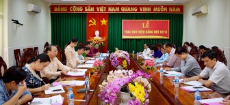 Châu Thành họp bàn quy hoạch mạng lưới đơn vị sự nghiệp