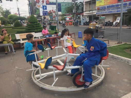“Đặc sản” công viên của phố thị