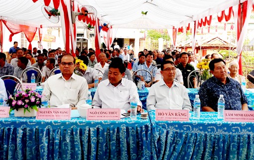 Xã Vĩnh Hội Đông: Tổ chức điểm Ngày hội Đại đoàn kết toàn dân tộc