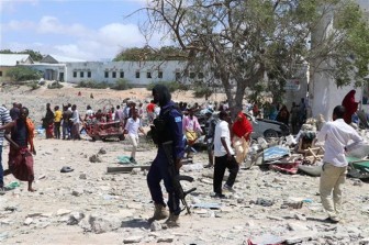 Nổ lớn và đấu súng ác liệt ở thủ đô Mogadishu của Somalia