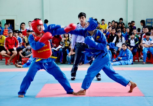 Vovinam quyết tâm đạt thành tích cao
