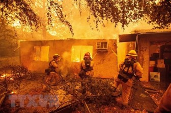 Mỹ: Thành phố San Francisco chìm trong khói độc do cháy rừng
