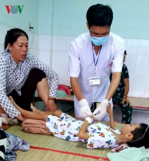 Tiền Giang: Khống chế ổ dịch tay chân miệng tại một trường học