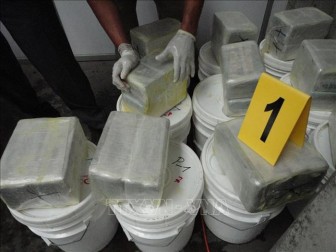 Bắt giữ một thuyền vận chuyển 6 tấn cocain tại El Salvador