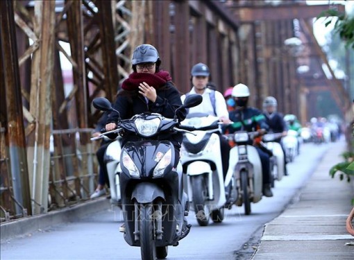 Không khí lạnh gây mưa, trời rét từ tối 21-11