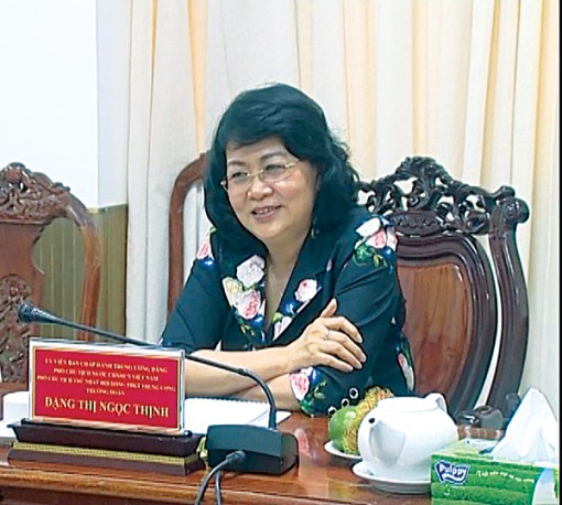 Phó Chủ tịch nước làm việc với TP Cần Thơ