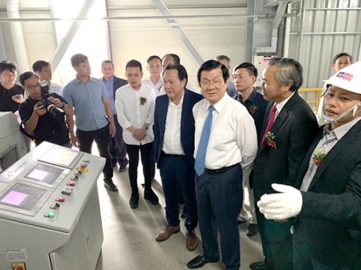 Khánh thành nhà máy sản xuất thức ăn chăn nuôi với công nghệ tự động tại Long An