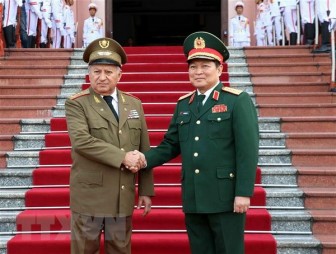 Bộ trưởng Bộ các Lực lượng vũ trang cách mạng Cuba thăm Việt Nam