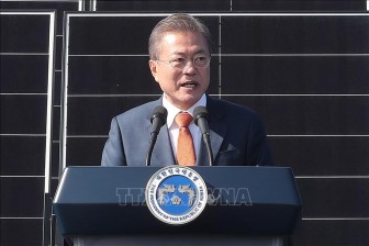 Tỷ lệ ủng hộ Tổng thống Moon Jae-in thấp kỷ lục