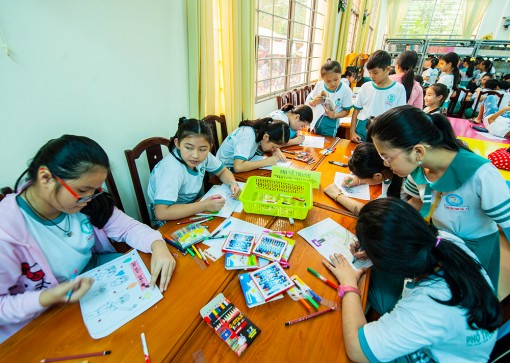 Hoạt động ngoại khóa chủ đề “Nhất tự vi sư, bán tự vi sư”