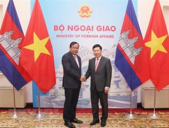 Việt Nam-Campuchia ủng hộ và phối hợp chặt chẽ trong năm 2020