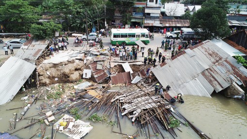 Trắng tay vì thiên tai