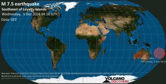 Cảnh báo sóng thần sau trận động đất 7,6 độ ríchte làm rung chuyển New Caledonia