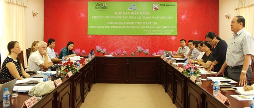 An Giang-Thụy Điển tăng cường hợp tác thực hiện các dự án