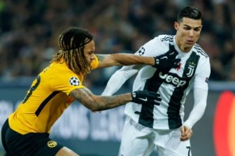 Ronaldo mờ nhạt, Juventus “gục ngã” trước Young Boy