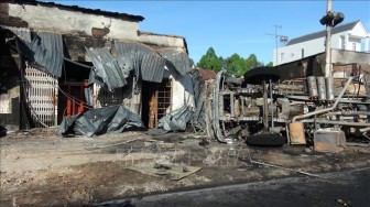 Vụ cháy xe bồn khiến 6 người thiệt mạng: Thiệt hại trên 10 tỷ đồng